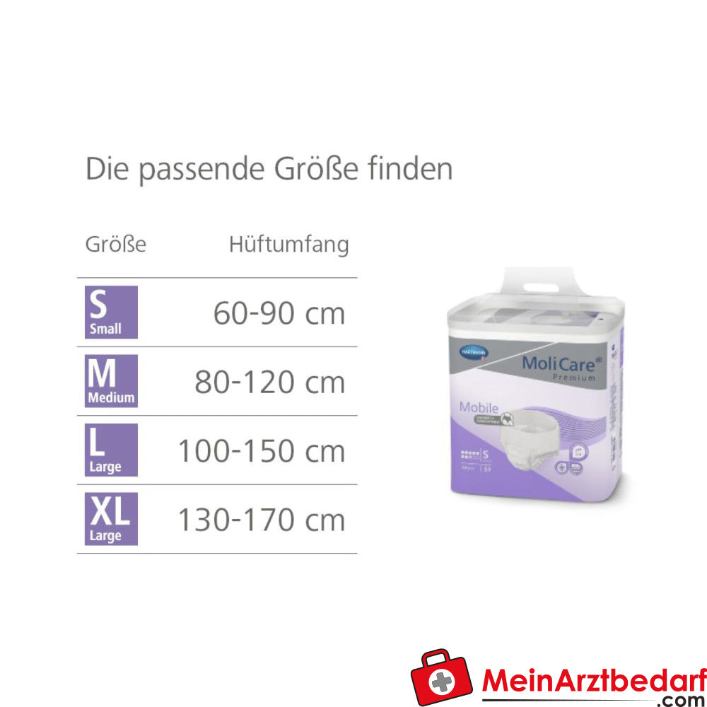 MoliCare® Premium Mobile 8 Tropfen Gr. M.