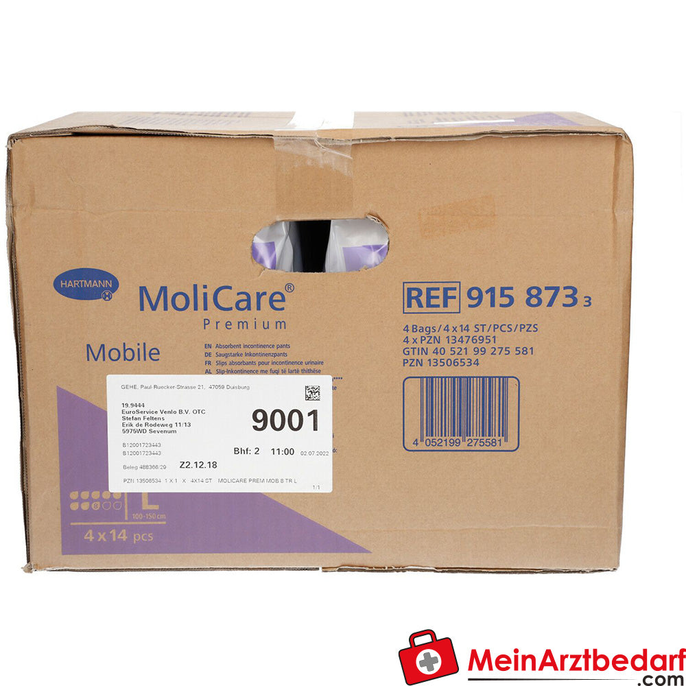 MoliCare® Premium Mobile 8 Tropfen Gr. L.