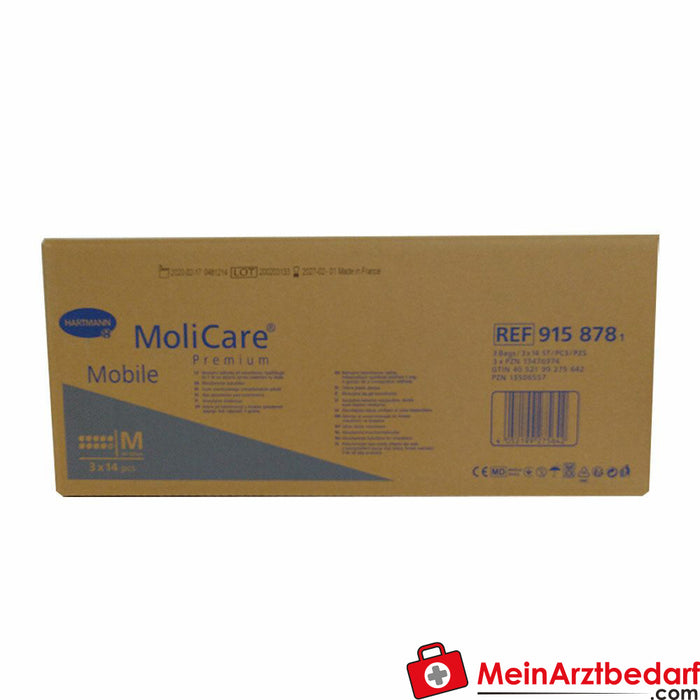 MoliCare® Premium Mobile 10 滴剂 M 号