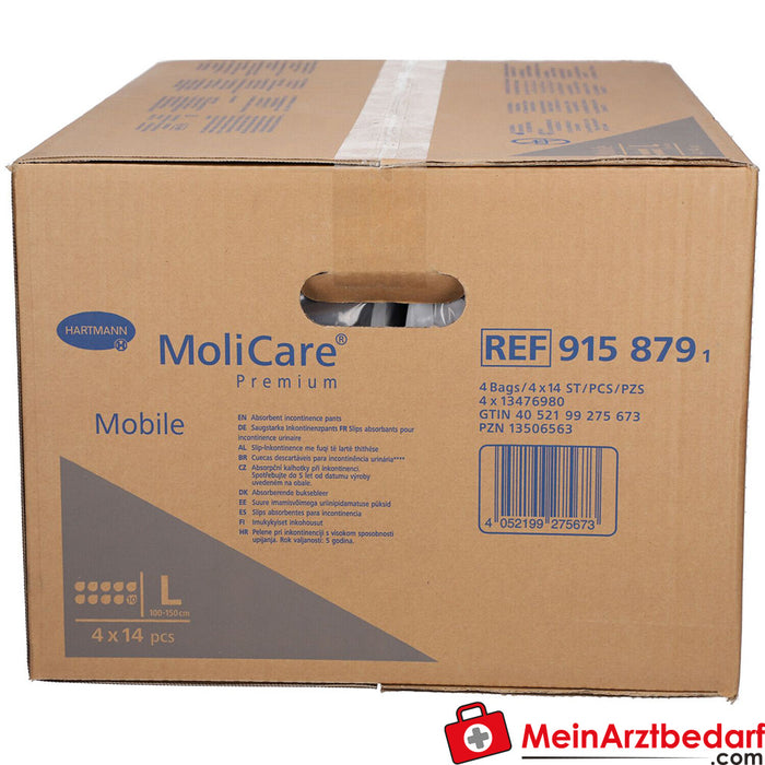 MoliCare® Premium Mobile 10 kropli rozmiar L