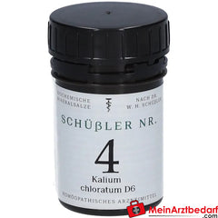 Schüßler Nr. 4 Kalium chloratum D6 Tabletten.
