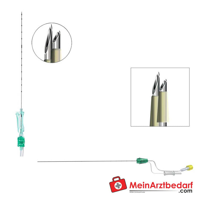 B. Conjuntos Braun Contiplex® C, sistema de catéter sobre cánula (5 piezas)