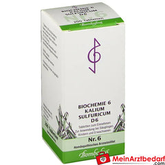 Bombastus Biochemie 6 Kalium sulfuricum D 6 Tabletten.