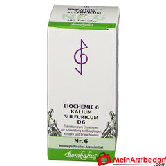 Bombastus Biochemie 6 Kalium sulfuricum D 6 Tabletten.