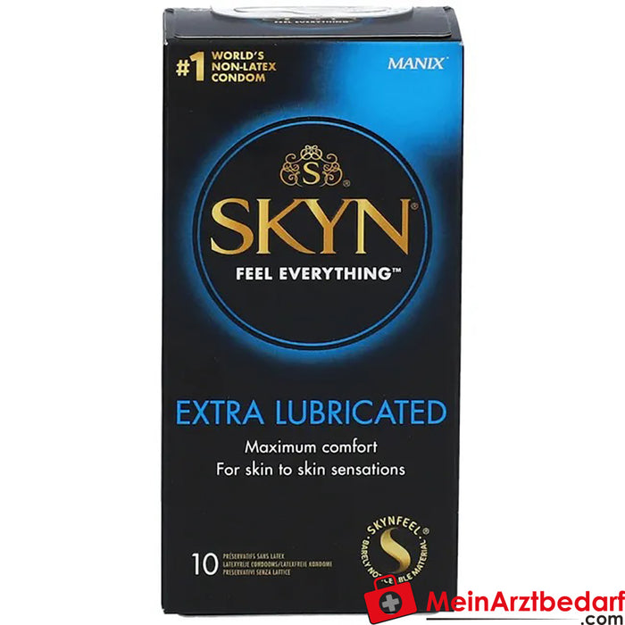 Preservativos extra lubrificados MANIX SKYN