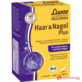 Luvos Heilerde Bio Haar & Nagel Plus Vitamin C / Selen / Silizium / Kürbiskern-Protein / Piperin Kapseln, 30 St..