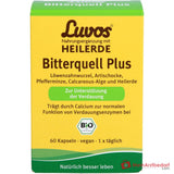 Luvos Heilerde Bio Bitterquell Plus Calcium / Loewenzahnwurzel / Pfefferminze / Artischocke / Heilerde Kapseln, 60 St..