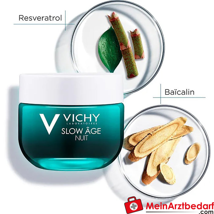 VICHY Slow Age Nuit - Crème &amp; Masque régénérants, 50ml