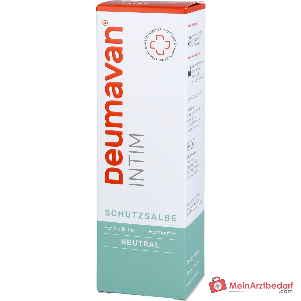 Deumavan Schutzsalbe neutral Vitamin E Fettsalbe, 125 ml.