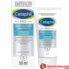 CETAPHIL PRO ItchControl Protect Schützende Handcreme|für sehr trockene, gereizte Hände, 50ml.