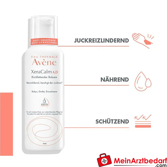 Avène XeraCalm A.D Baume contre les démangeaisons et pour le soin de la dermatite atopique, 400ml