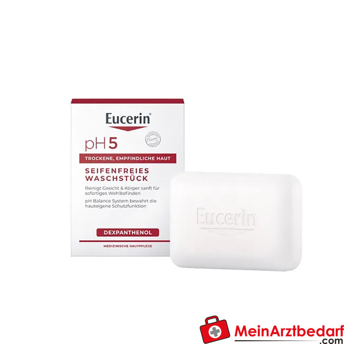 Eucerin® pH5 Seifenfreies Waschstück – bewahrt die Schutzfunktion der Haut / 100ml