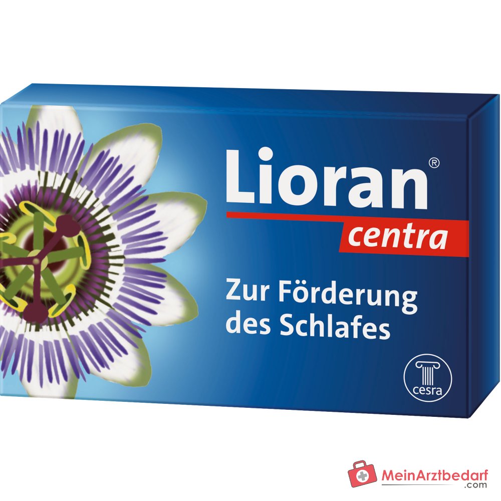 Lioran centra Passionsblumenkraut-Trockenextrakt überzogene Tabletten, 20 St.