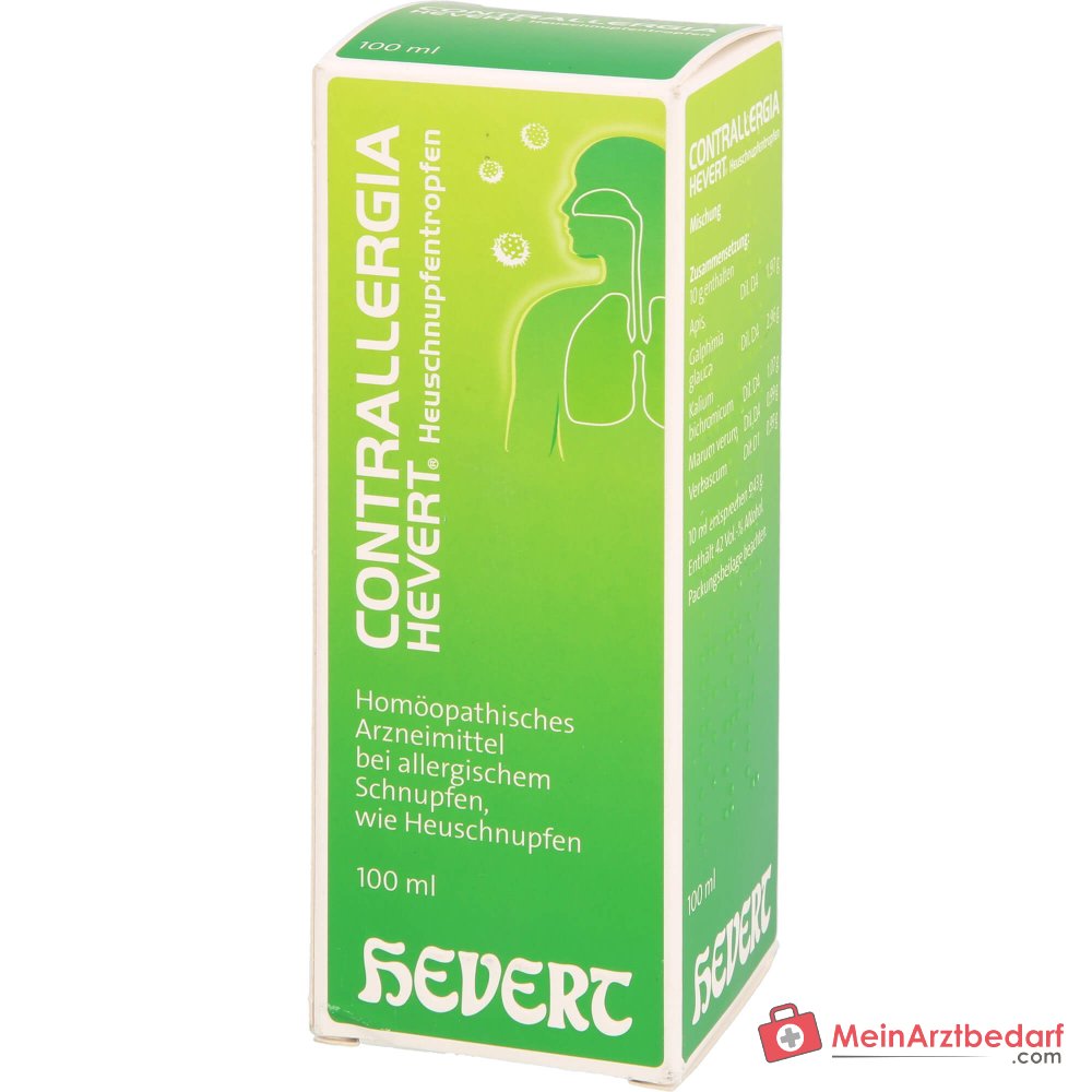 Hevert Contrallergia krople przeciw katarowi siennemu mieszanina, 100 ml