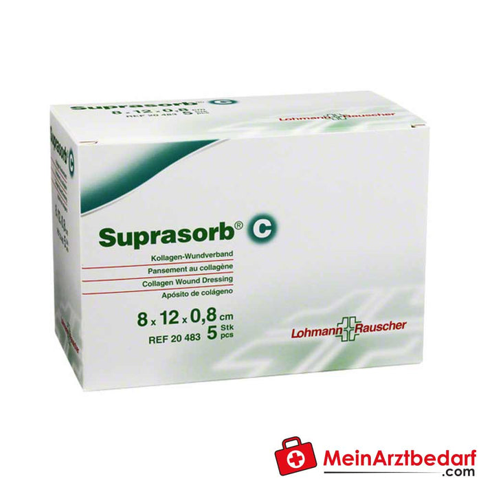L&R Suprasorb C medicazione al collagene per ferite, 5 pz.