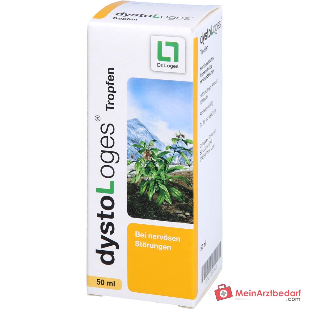 dystoLoges® gouttes médicament homéopathique pour la nervosité et les troubles de l'endormissement, 50 ml
