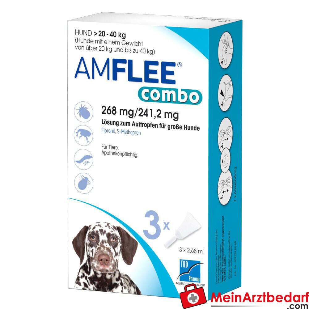 Amflee Combo Hund 20-40kg 3 St