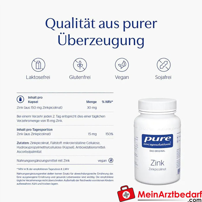 Pure Encapsulations® Çinko Çinko Pikolinat