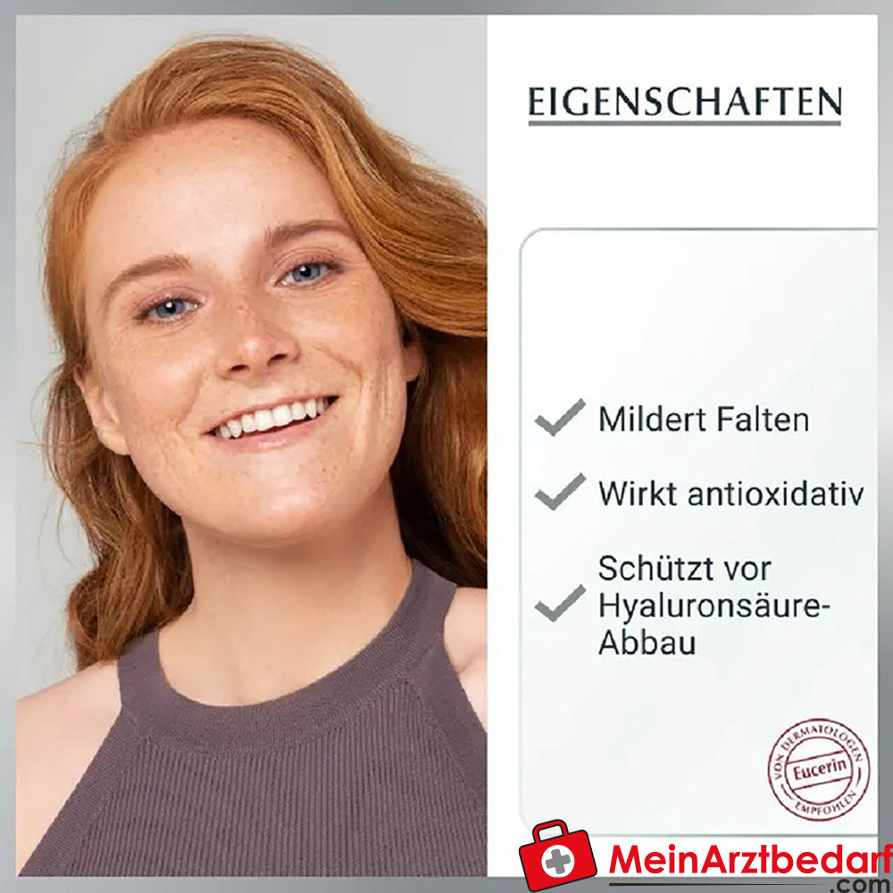 Eucerin® Hyaluron-Filler Tagespflege mit LSF 30|Glättet Falten & beugt lichtbedingter Hautalterung vor, 50ml.