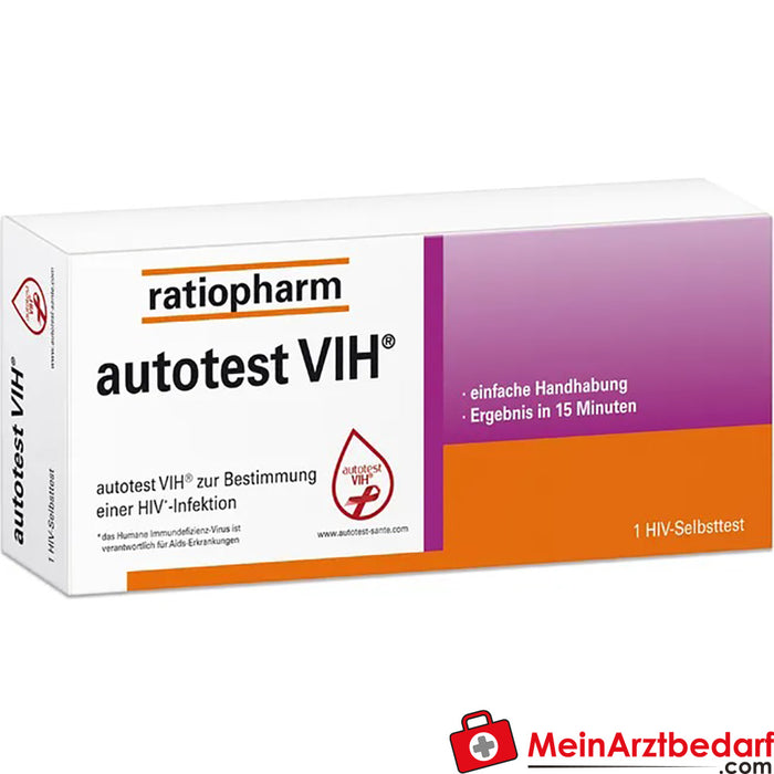 autotest VIH® ratiopharm, 1 szt.