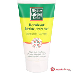Allgäuer Latschenkiefer Hornhaut Reduziercreme Fruchtsäuren / Latschenkiefernöl / Panthenol / Shea Butter Creme, 150 ml.