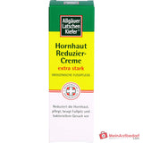 Allgäuer Latschenkiefer Hornhaut Reduziercreme extra stark Fruchtsäuren / Weidenrindenextrakt / Latschenkiefernöl / Sheabutter / Panthenol Creme, 30 ml.