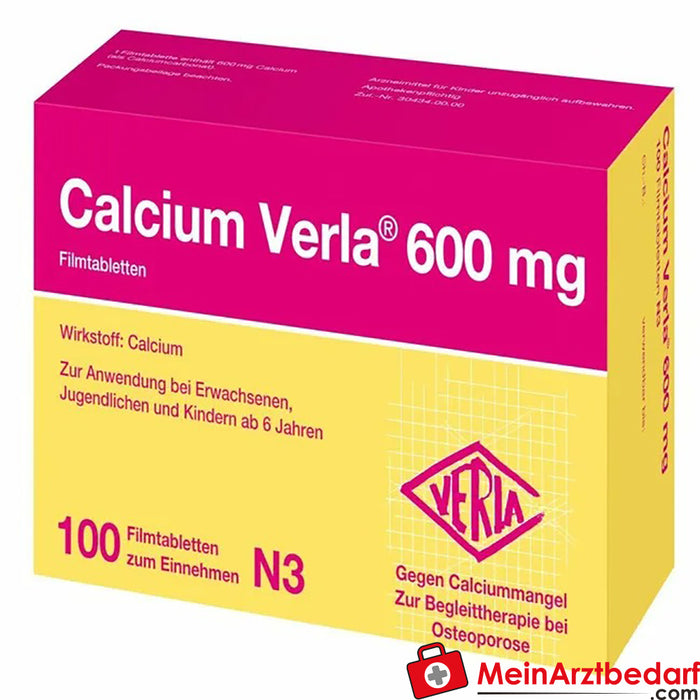 Cálcio Verla 600mg