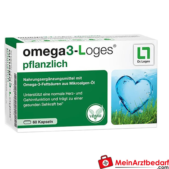 omega3-Loges® à base de plantes, 60 pcs.