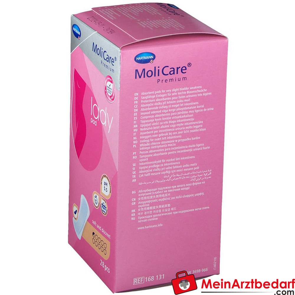 MoliCare® Premium lady Pad 0,5 Tropfen.