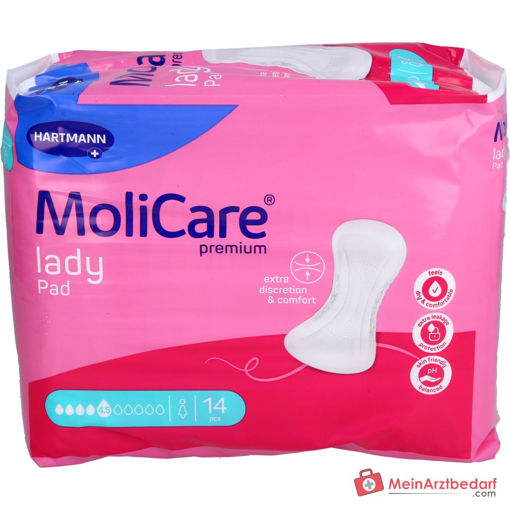 MoliCare Premium lady pad incontinentieverbanden, 14 st.