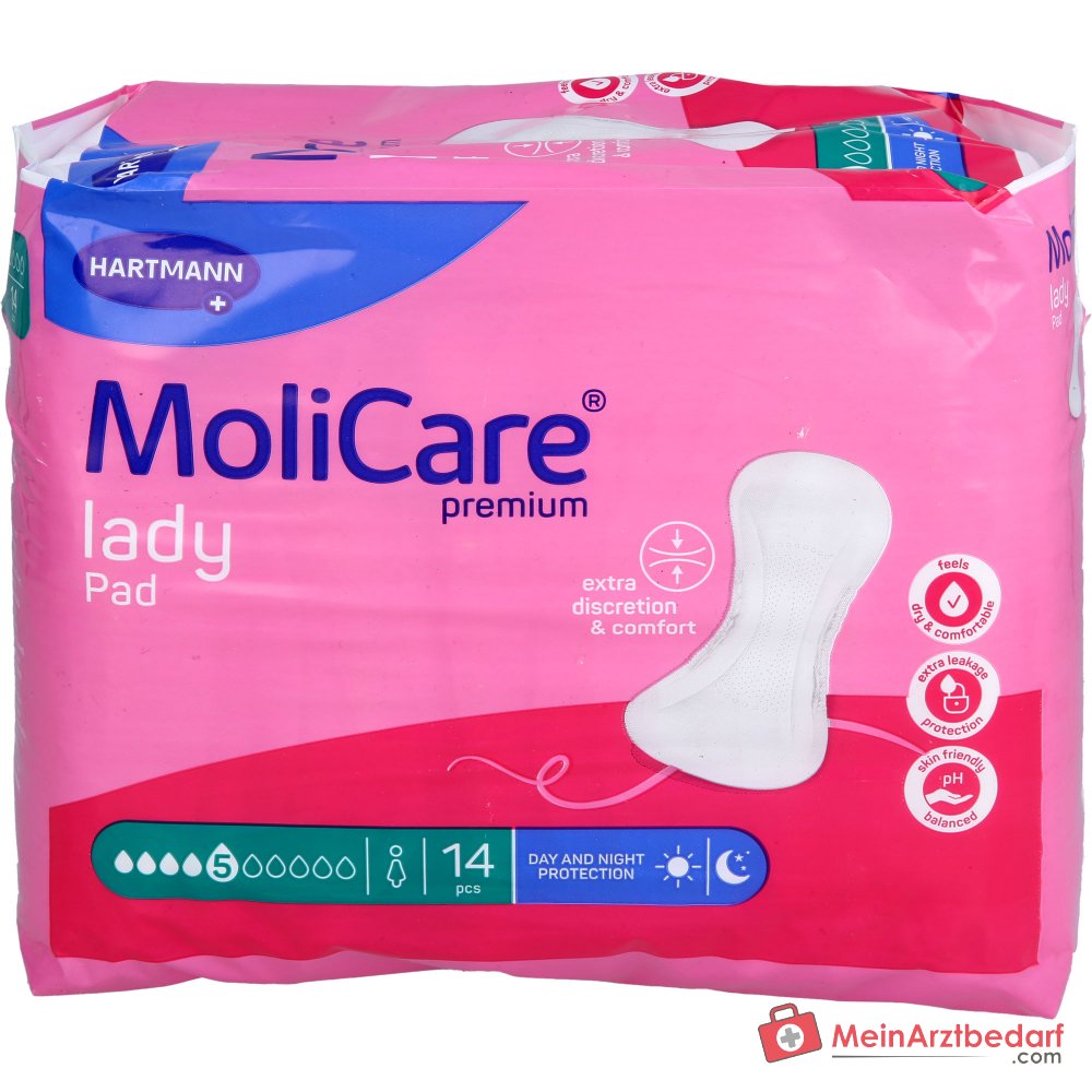 MoliCare Premium Lady Pad 5 gotas compresa para la incontinencia femenina