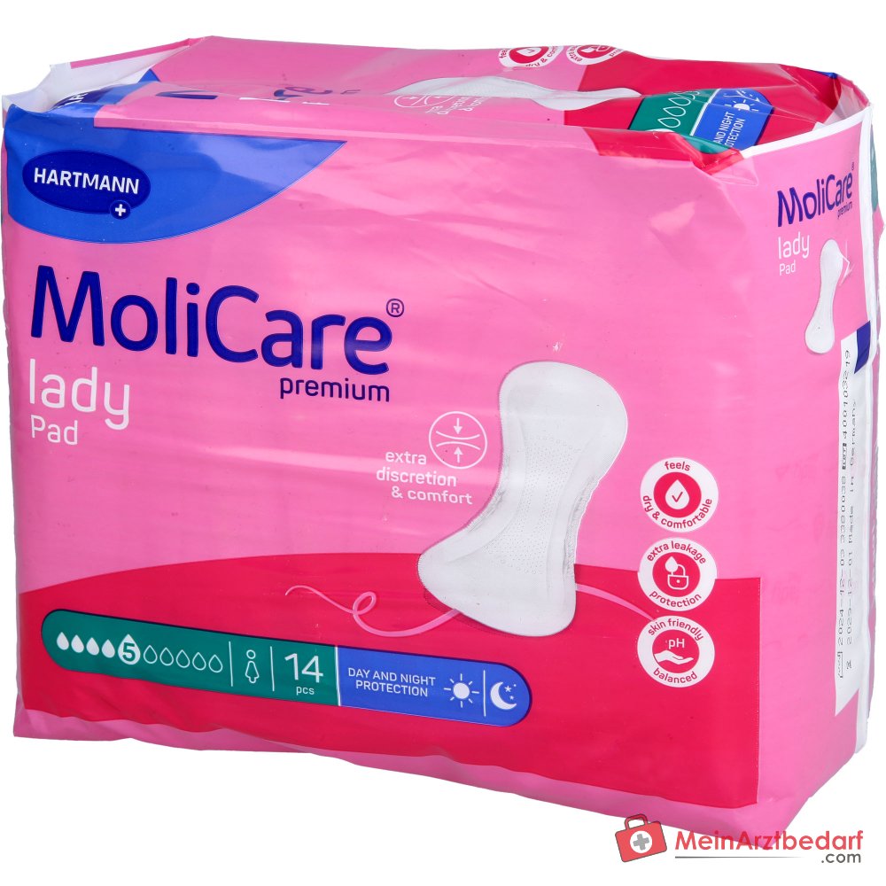 MoliCare Premium Lady Pad 5 gotas compresa para la incontinencia femenina