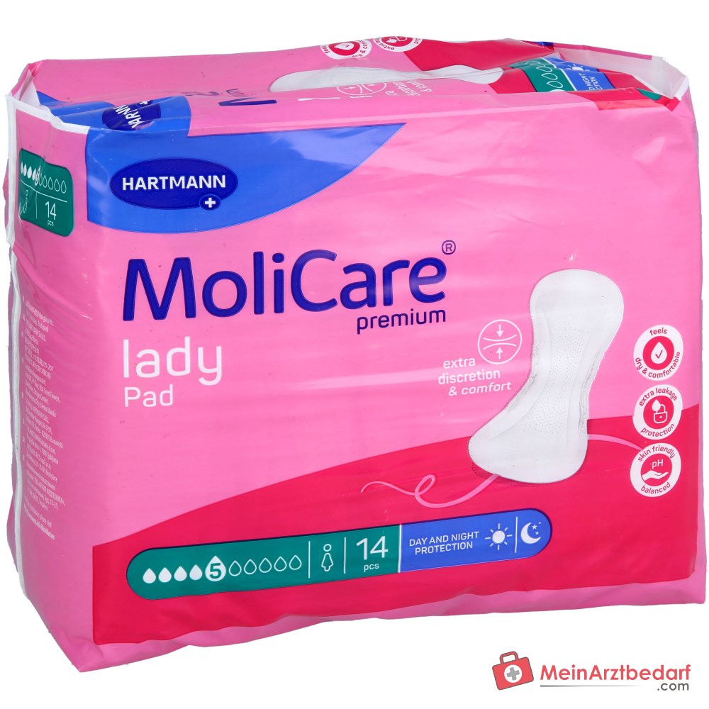 MoliCare Premium Lady Pad 5 gotas compresa para la incontinencia femenina