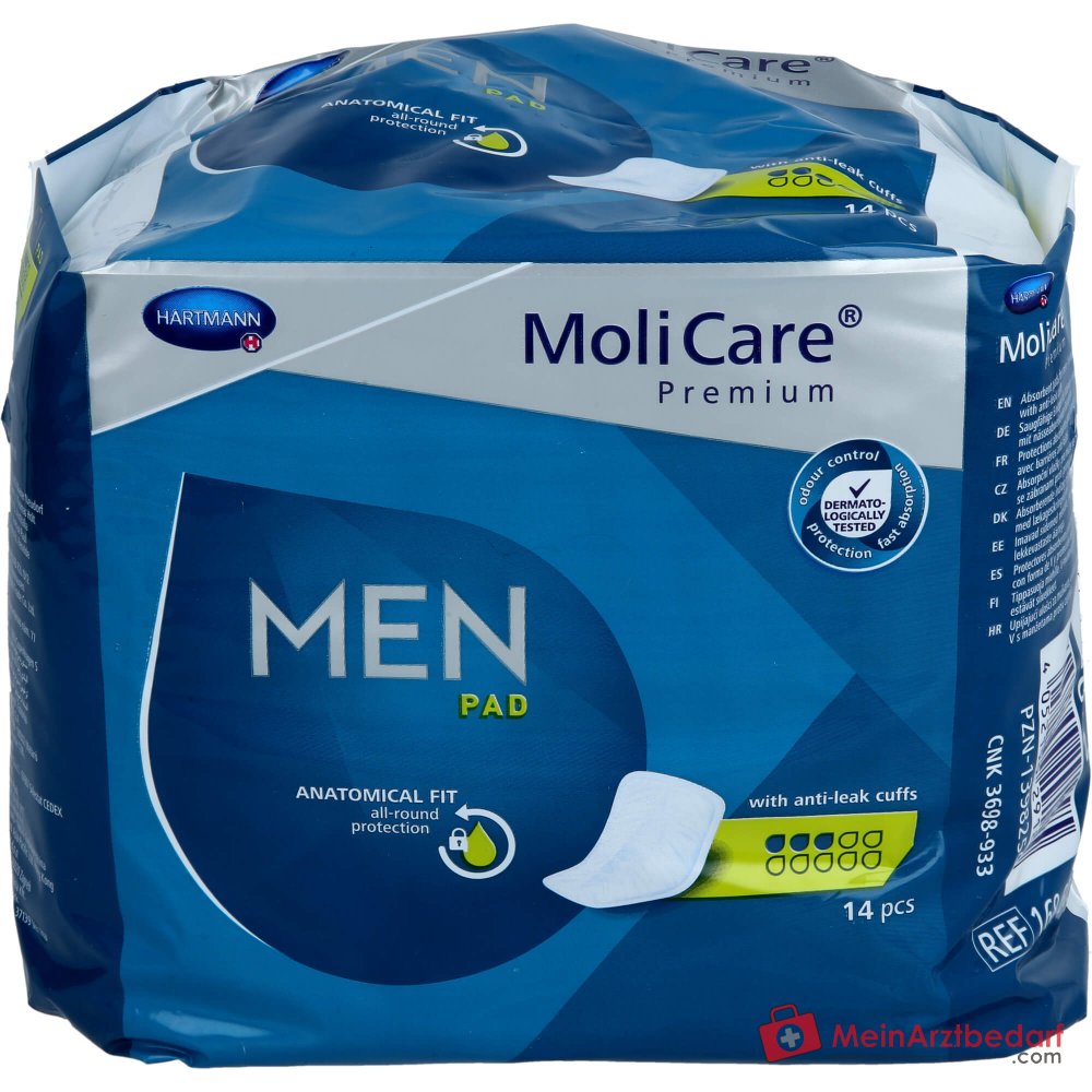 MoliCare Premium MEN Pads 3 gouttes Coussinets