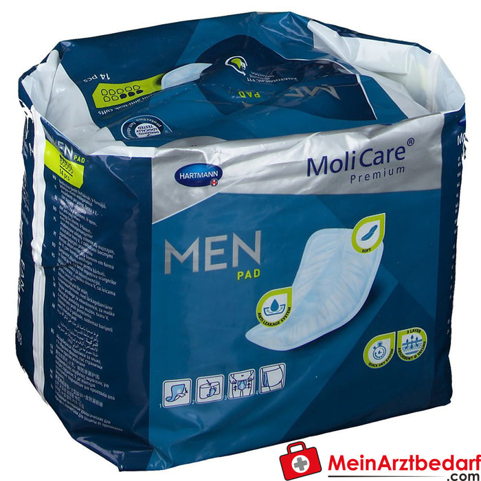 MoliCare® Premium MEN Pads 3 drops