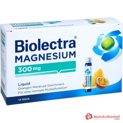 Biolectra Magnesium 300 mg Magnesiumcitrat Liquid Trinkfläschchen, 14 St..