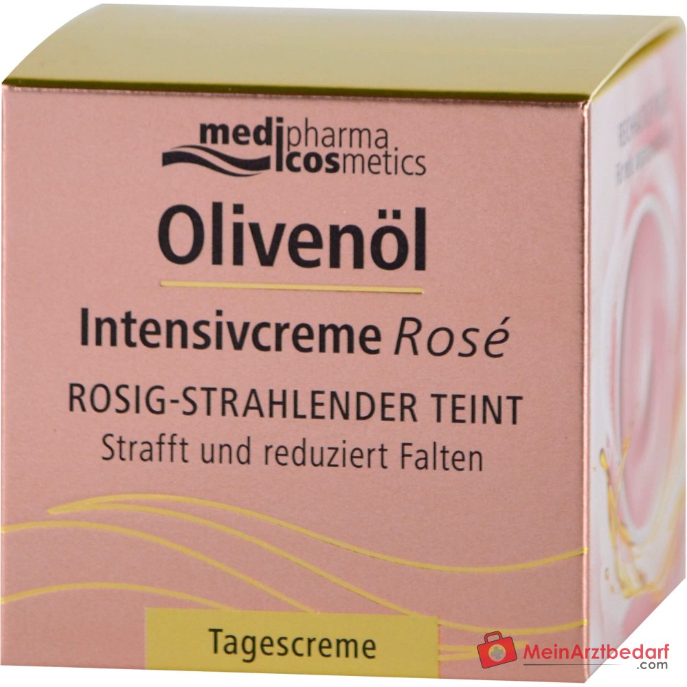 medipharma cosmetics Olijfolie Intensiefcrème Rosé Dagcrème, 50 ml