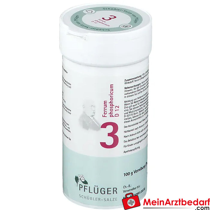 Biochemie Pflüger® No. 3 Ferrum phosphoricum D12 Polvo