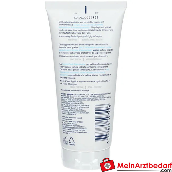 CeraVe feuchtigkeitsspendende Fußcreme, 88ml