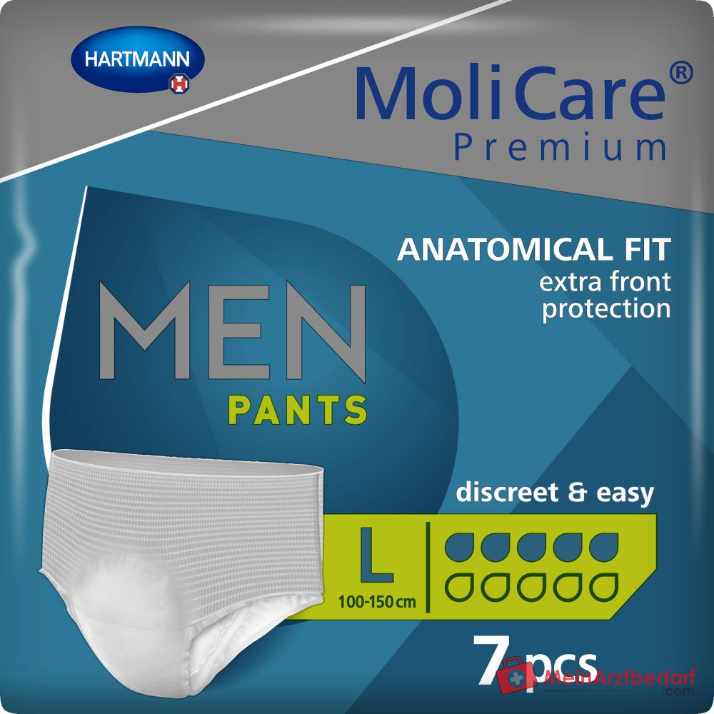MoliCare Premium Mannenbroek 5 druppels incontinentiebroek maat L