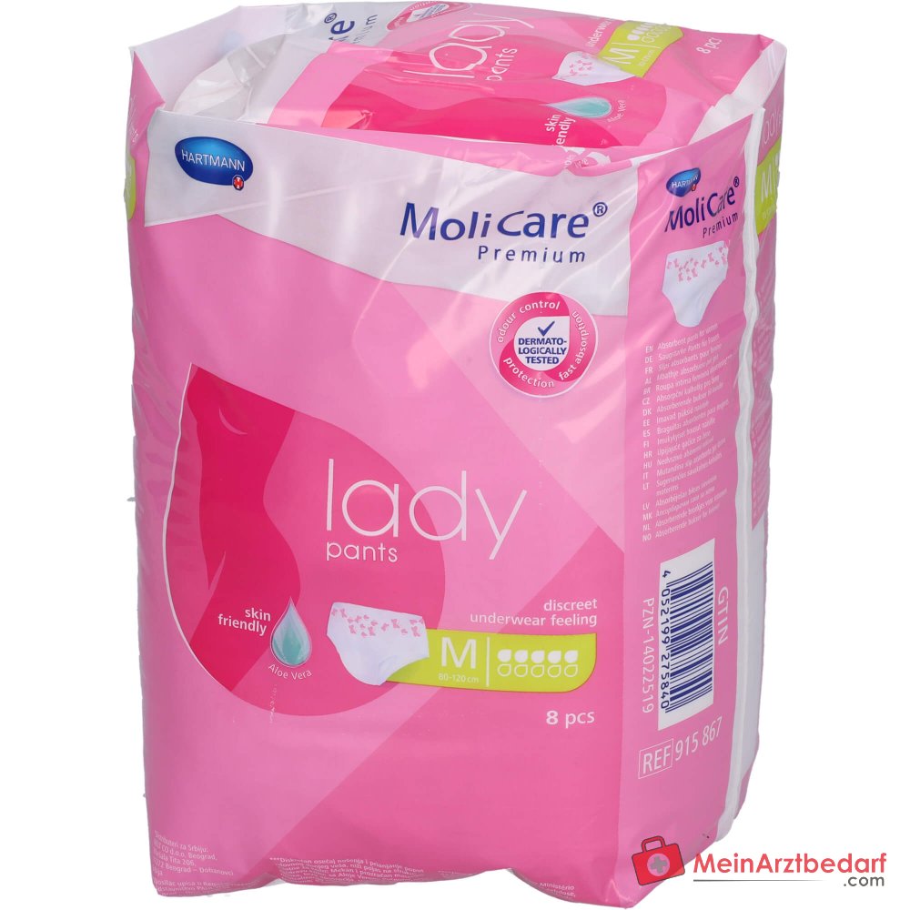 MoliCare Premium lady pants Ropa interior femenina para incontinencia talla M/L