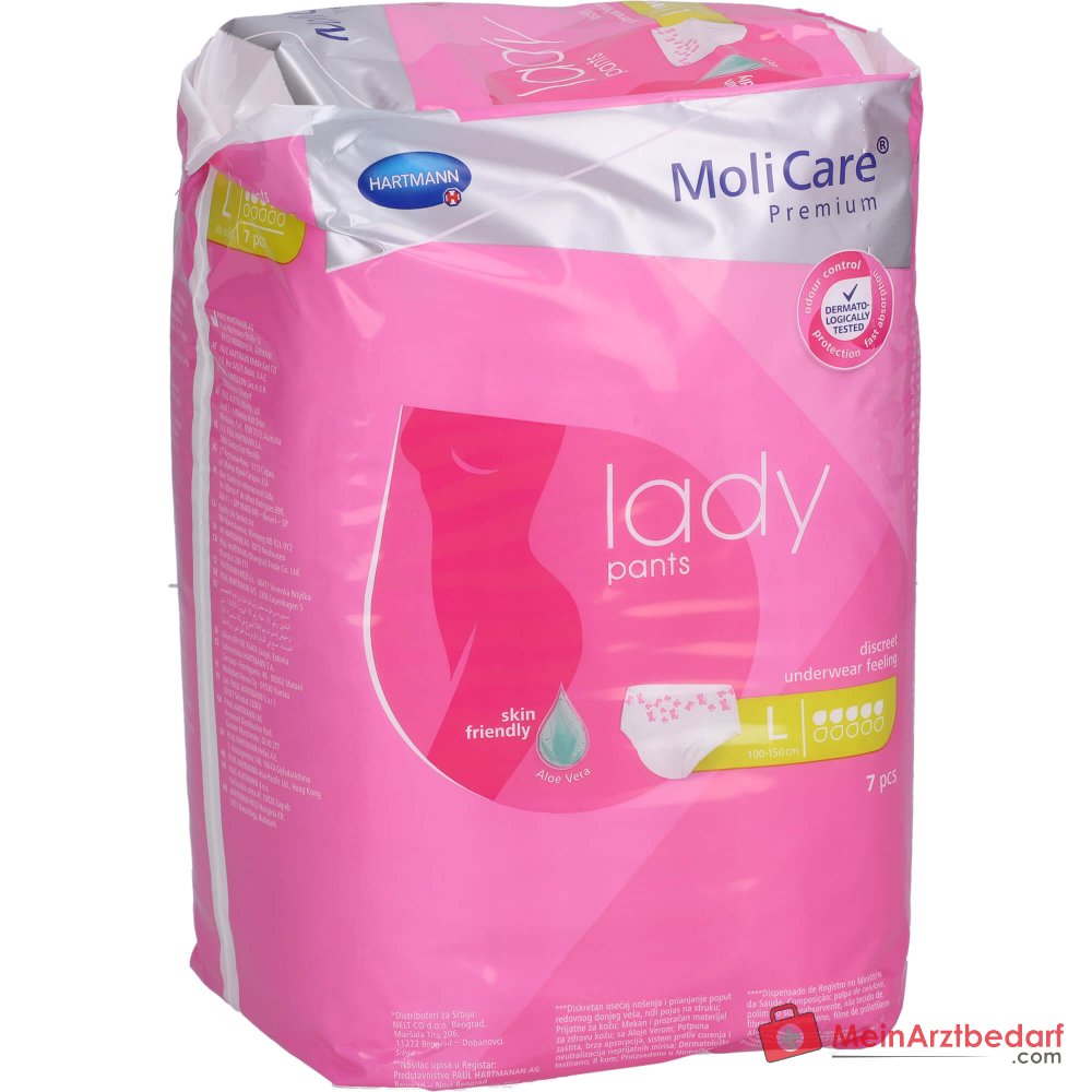 MoliCare Premium Lady Pants talla L pantalón de incontinencia mediano