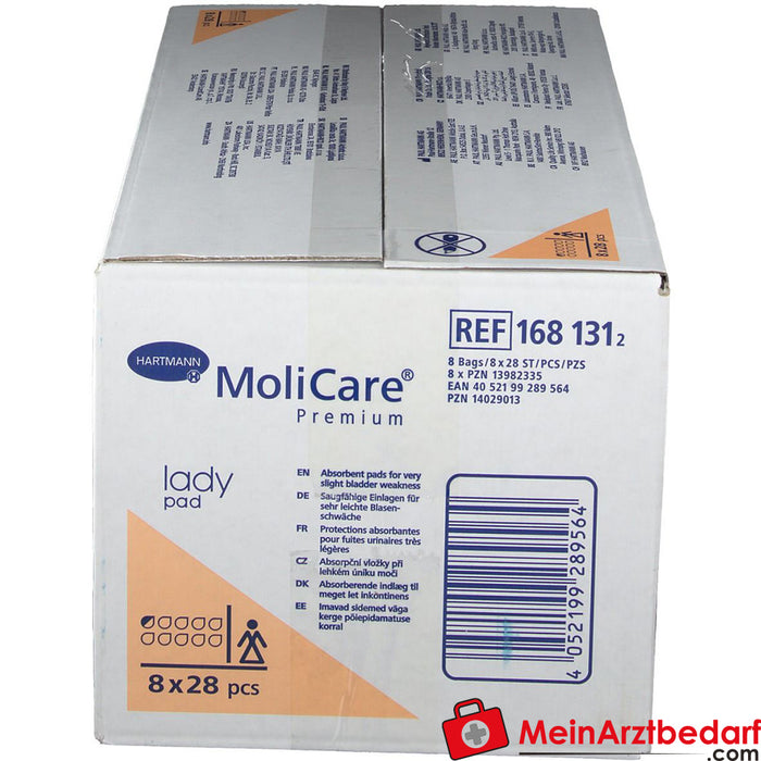 MoliCare® Premium wattenschijfje 0,5 druppels