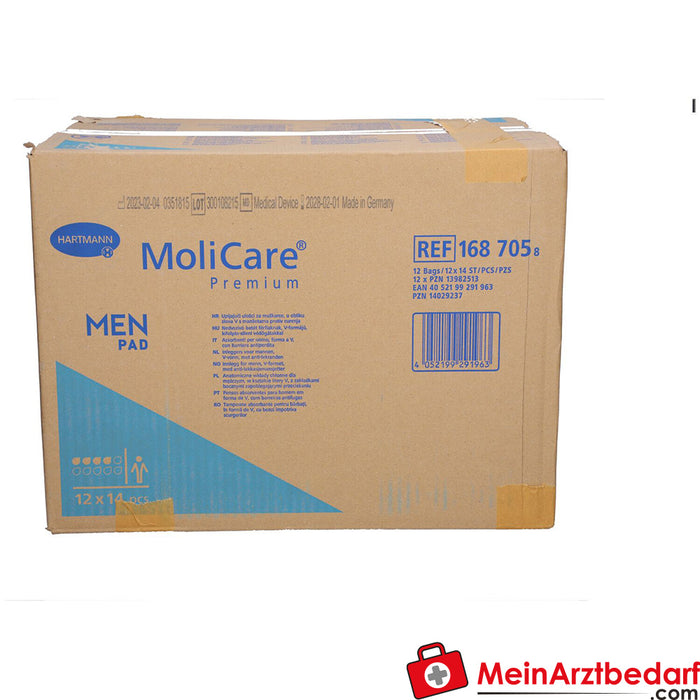MoliCare® Premium MEN Pad 4 druppels