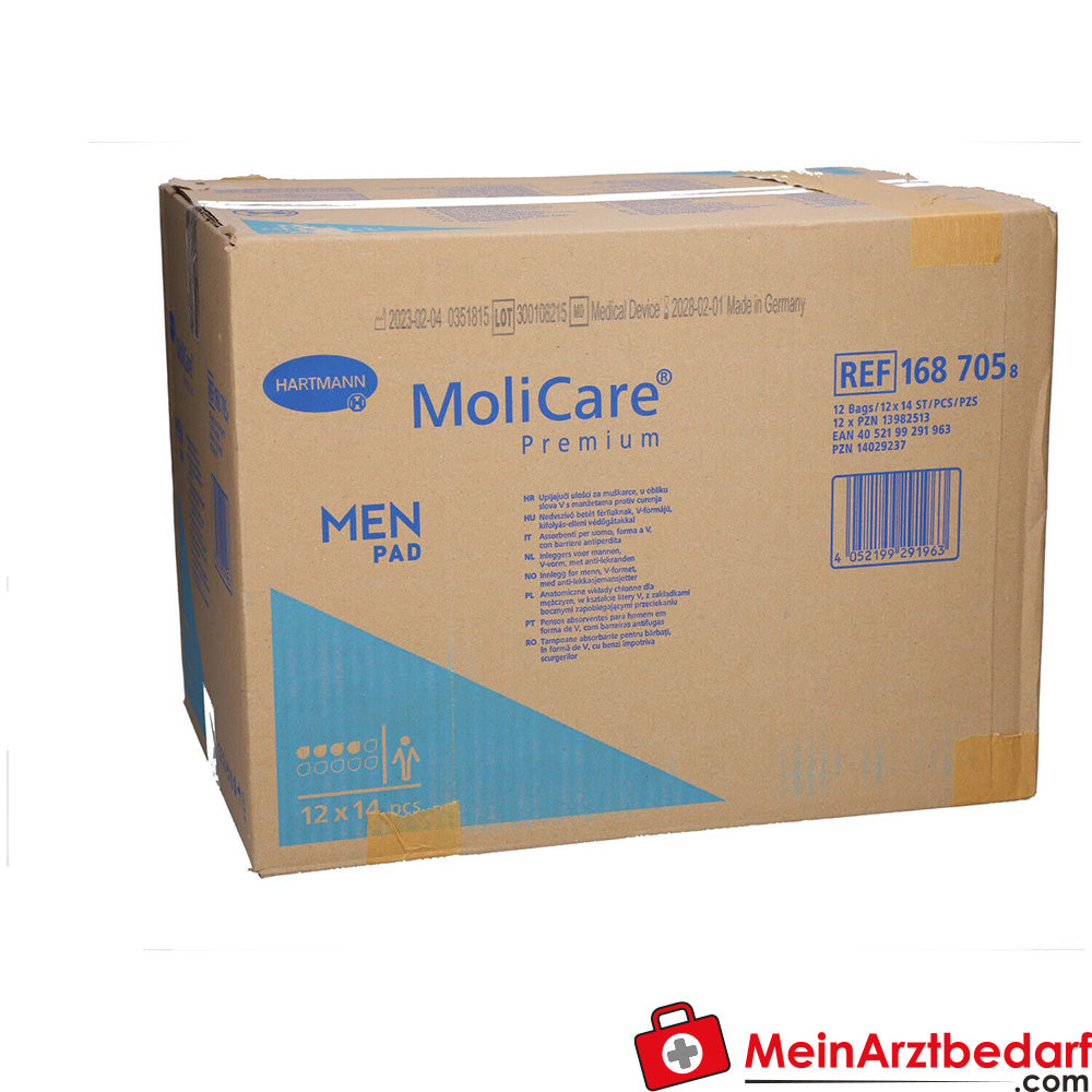 MoliCare® Premium MEN Pad 4 Tropfen.