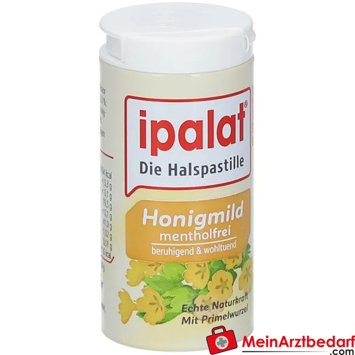 ipalat® mel suave sem mentol, 40 unid.