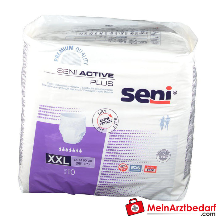 SENI Active Plus braga incontinencia desechable XXL