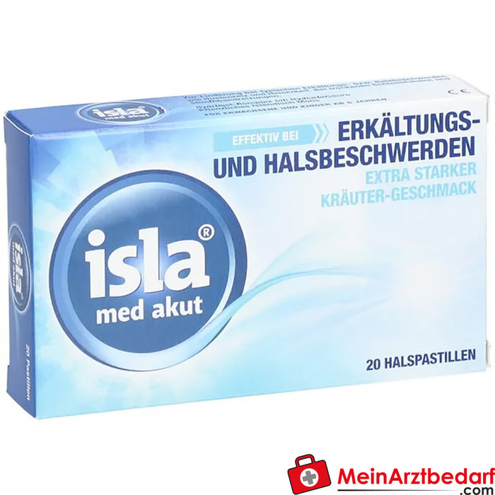 isla® med akut, 20 szt.