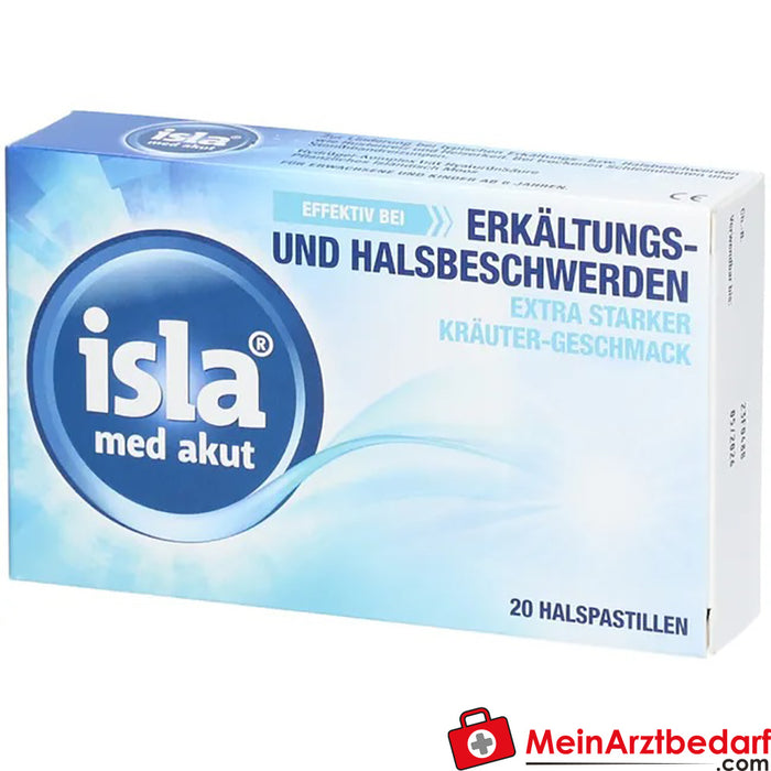 isla® med akut, 20 pcs.