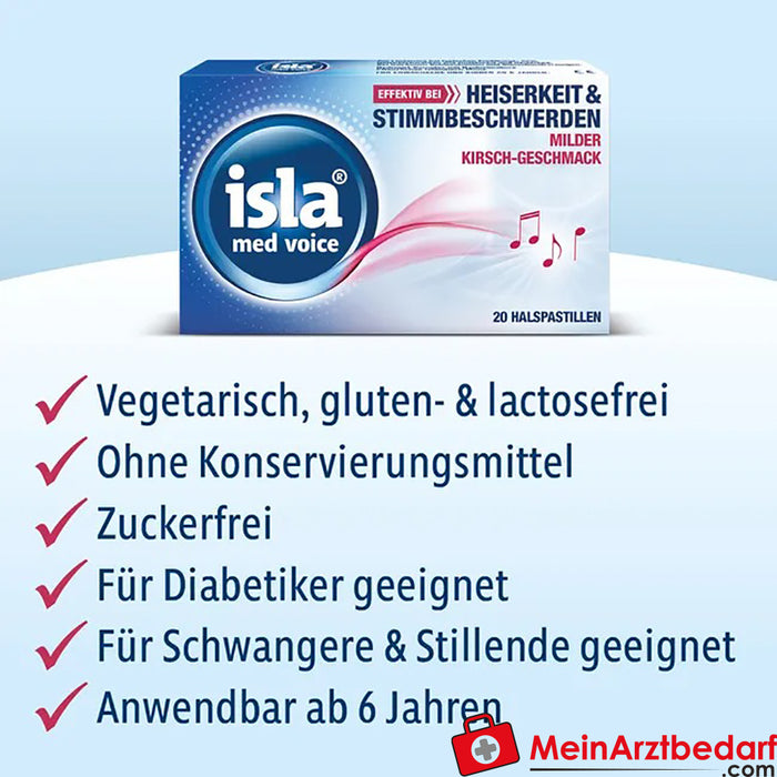 isla® med voice, 20 szt.